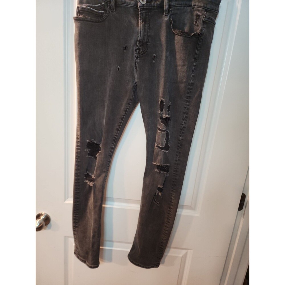 CULT OF INDIVIDUALITY Punk Super Skinny  Jeans Men Size 40x32